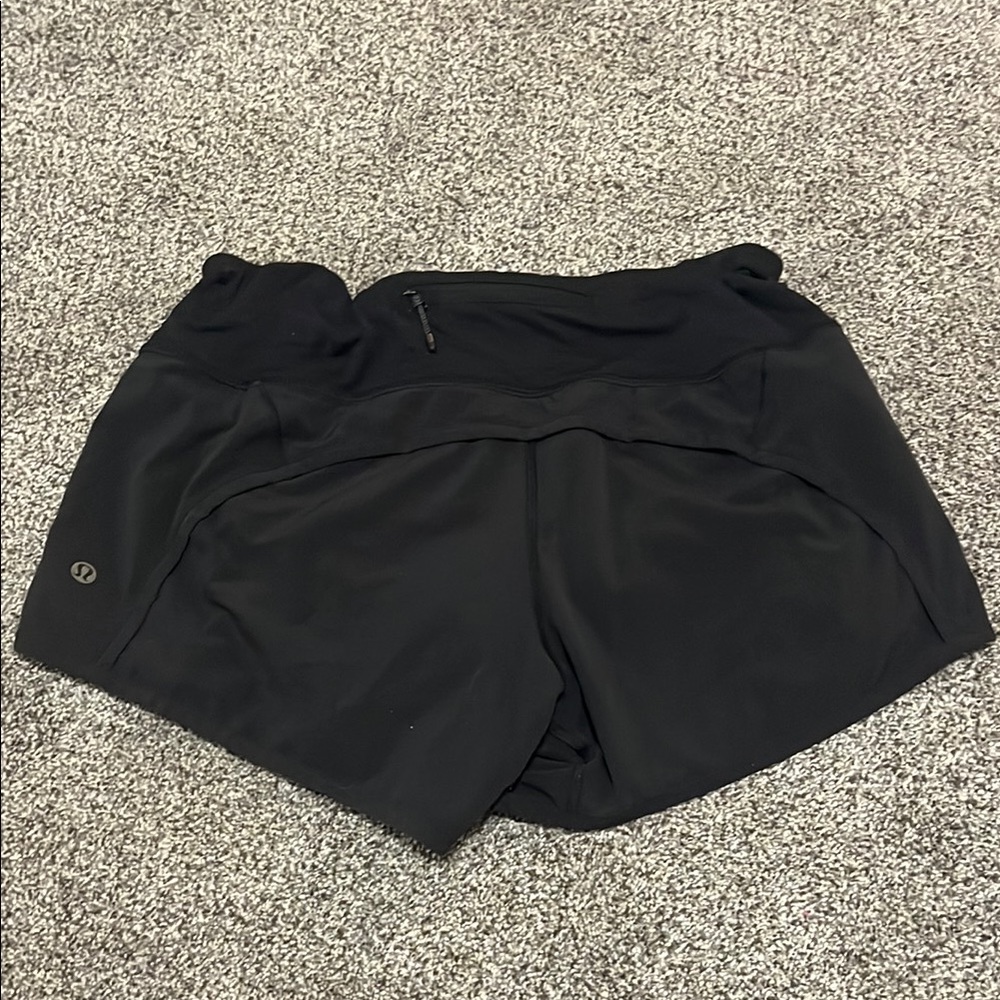 lululemon athletica Women's Classic Black Athletic Shorts